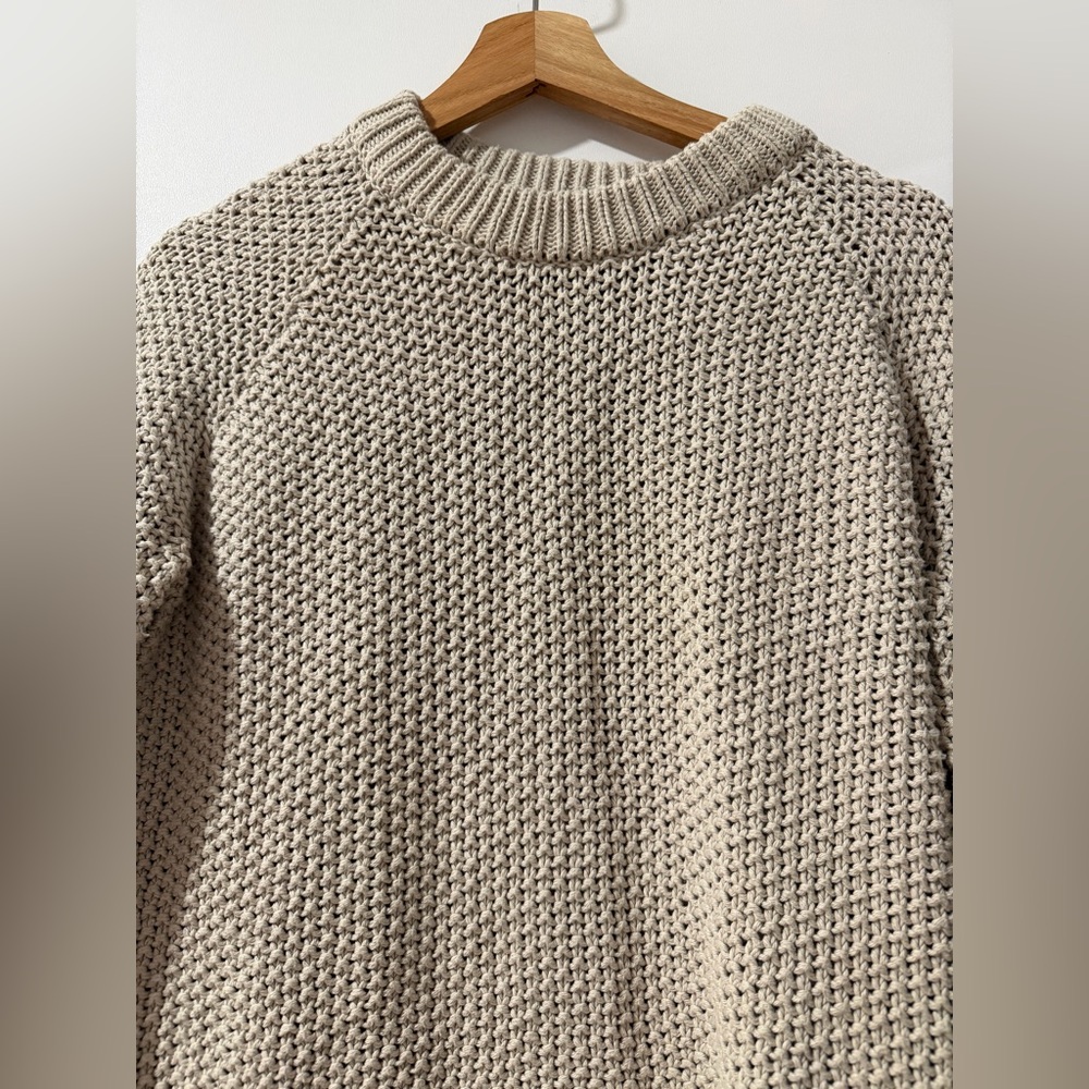 Alice Walk Cotton Crewneck Sweater Medium - Picture 11 of 12